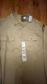 Carhartt Women’s FR Flame-Resistant Classic Twill Shirt 2XL New With Tags - Image 2