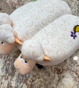 Serta Counting Sheep Double-Headed Plush with Taco Embroidery - Image 1