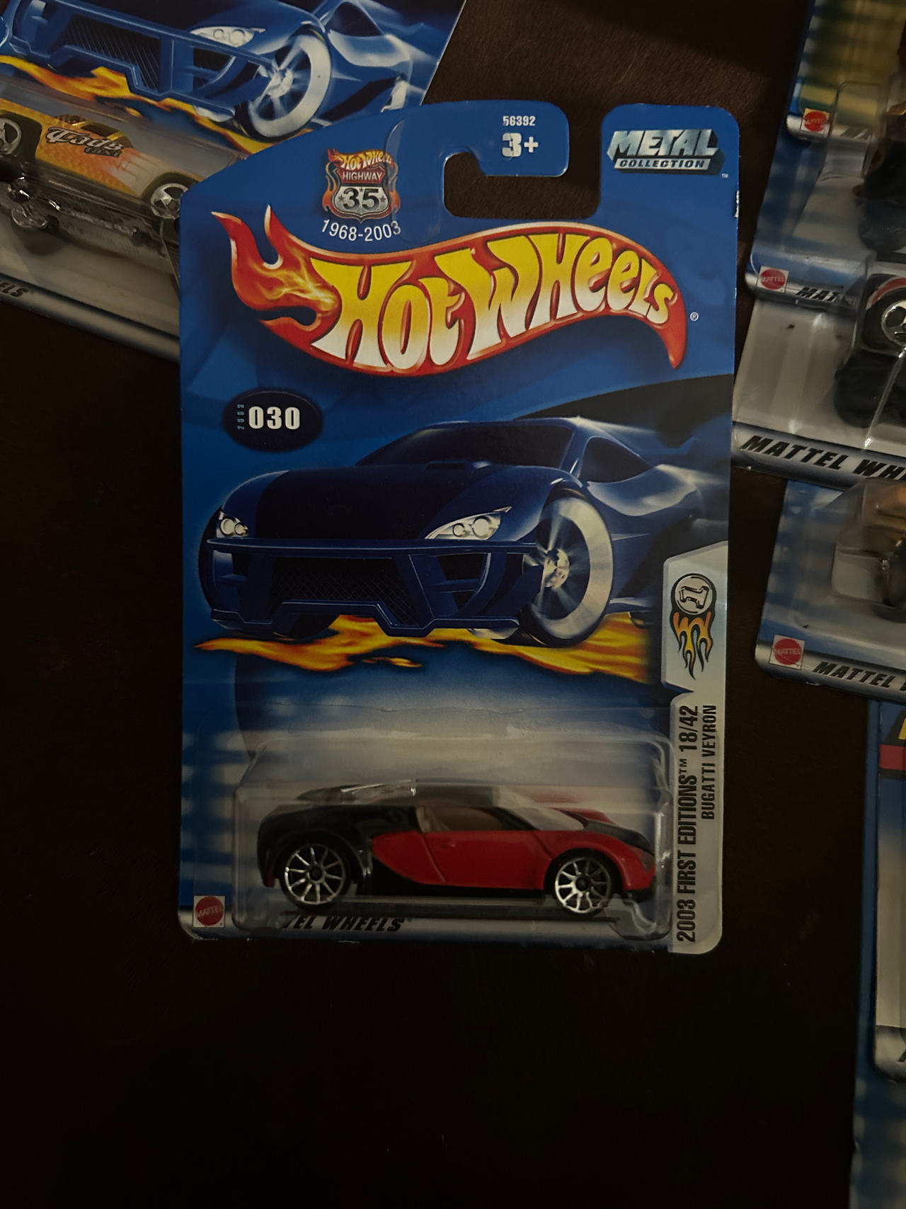 Hot Wheels 2003 First Editions Bugatti Veyron