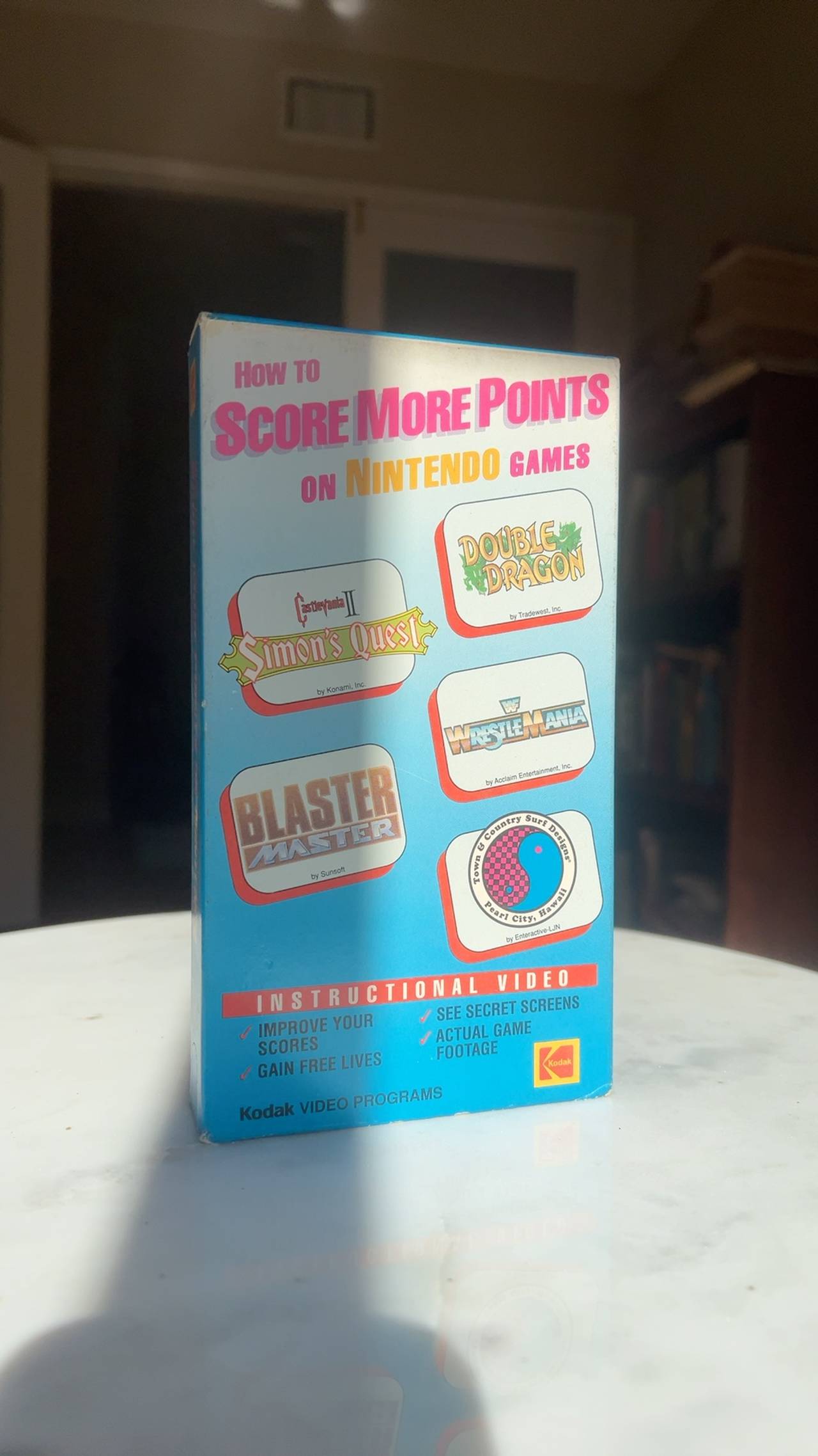 Nintendo How To Score More Points On Nintendo Games VHS Tape