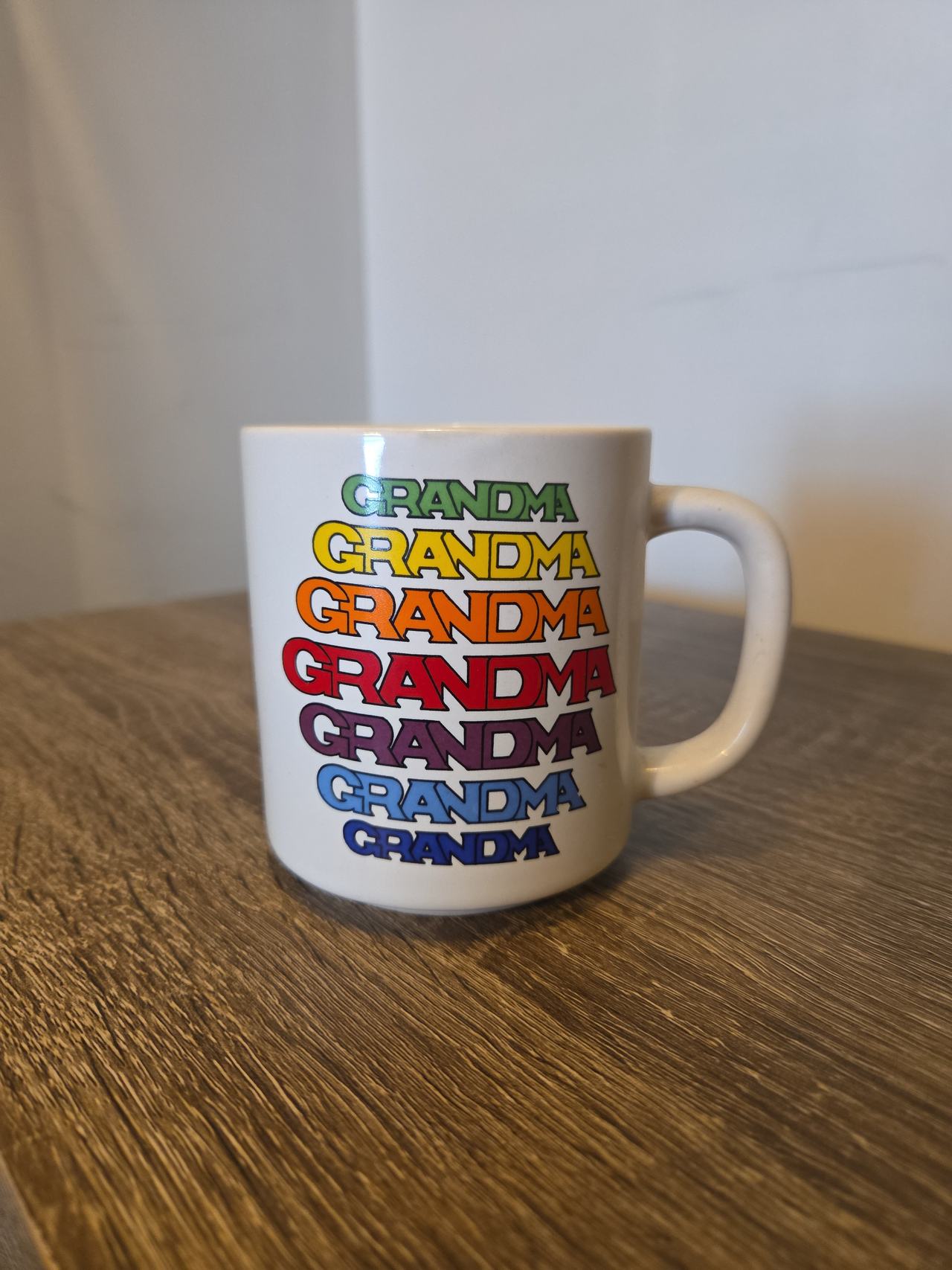 Vintage Rainbow Grandma Coffee Mug