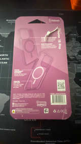 iHome Magnetic Velo Pink MagSafe Case for iPhone 15 Pro - Image 2