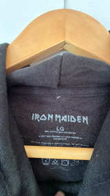 Iron Maiden Senjutsu Hoodie Black Large Sequin - Image 2