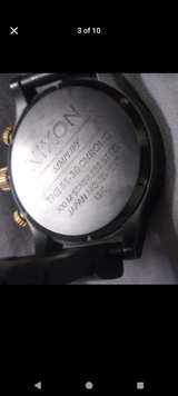 Nixon 48-20 Chrono Black/Gold Men's Watch - Image 1