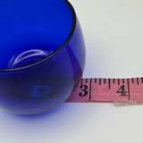 Cobalt Blue Glass Votive Bowls / Tealight Holders - Image 4