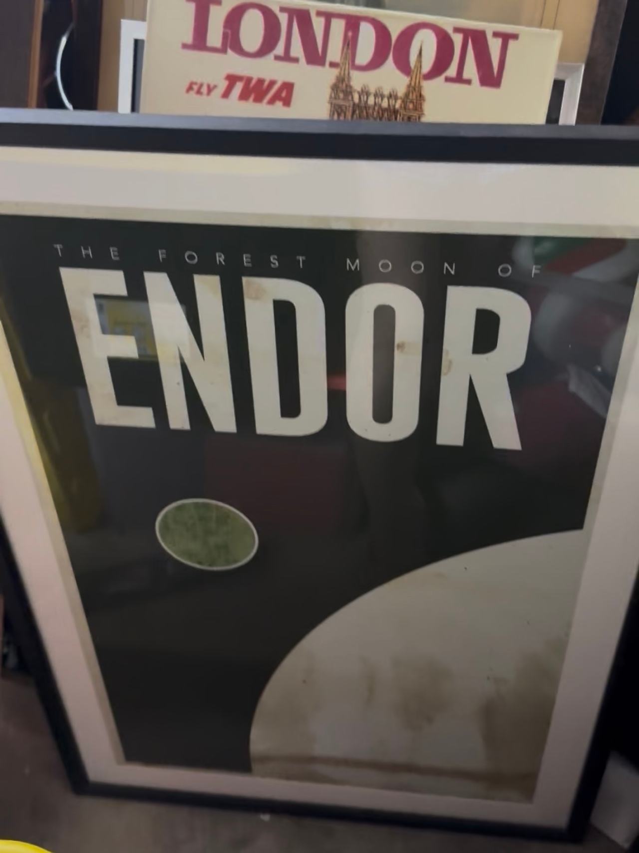 Star Wars Set of 3 Framed Travel Posters