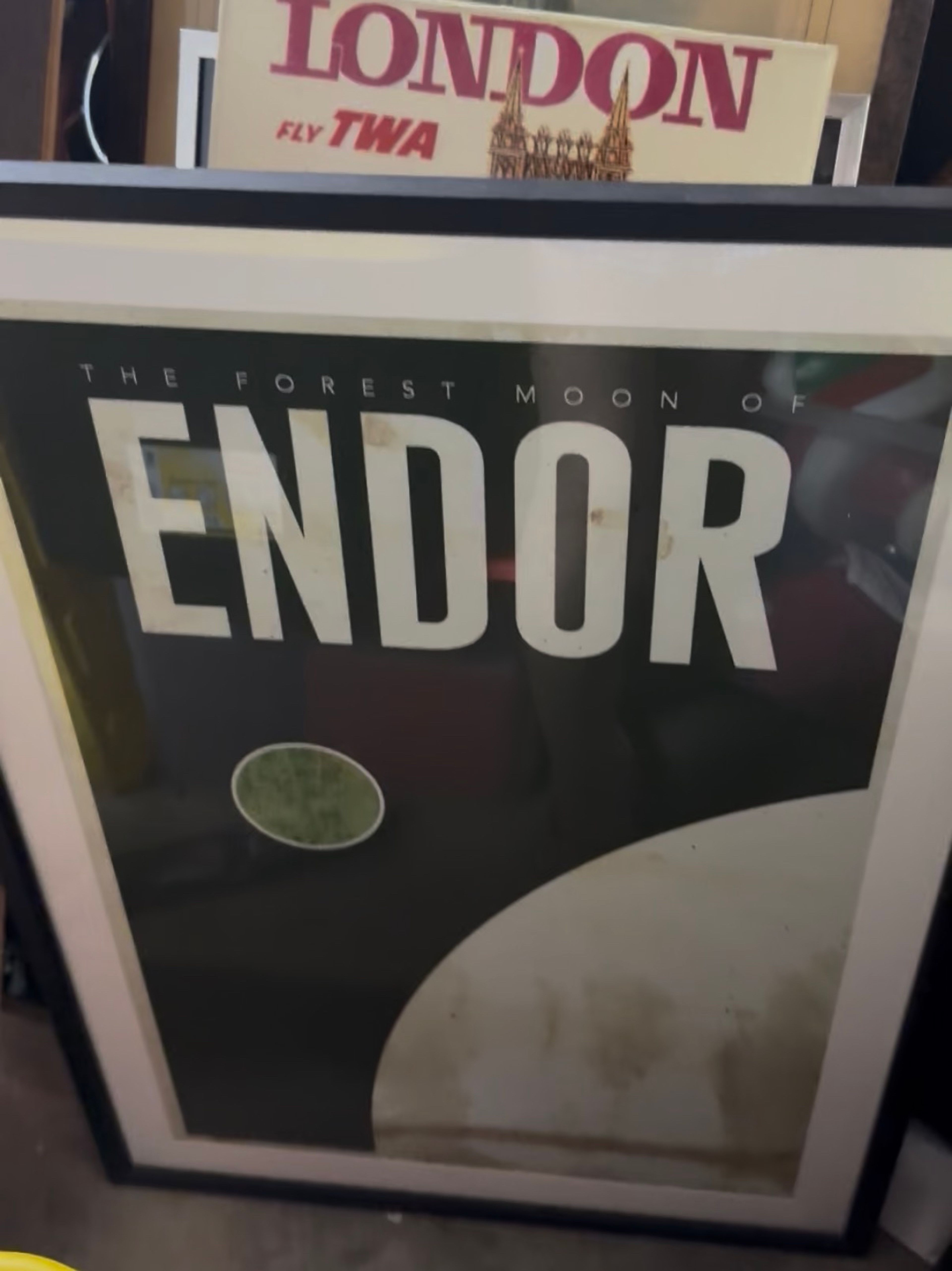 Star Wars Set of 3 Framed Travel Posters