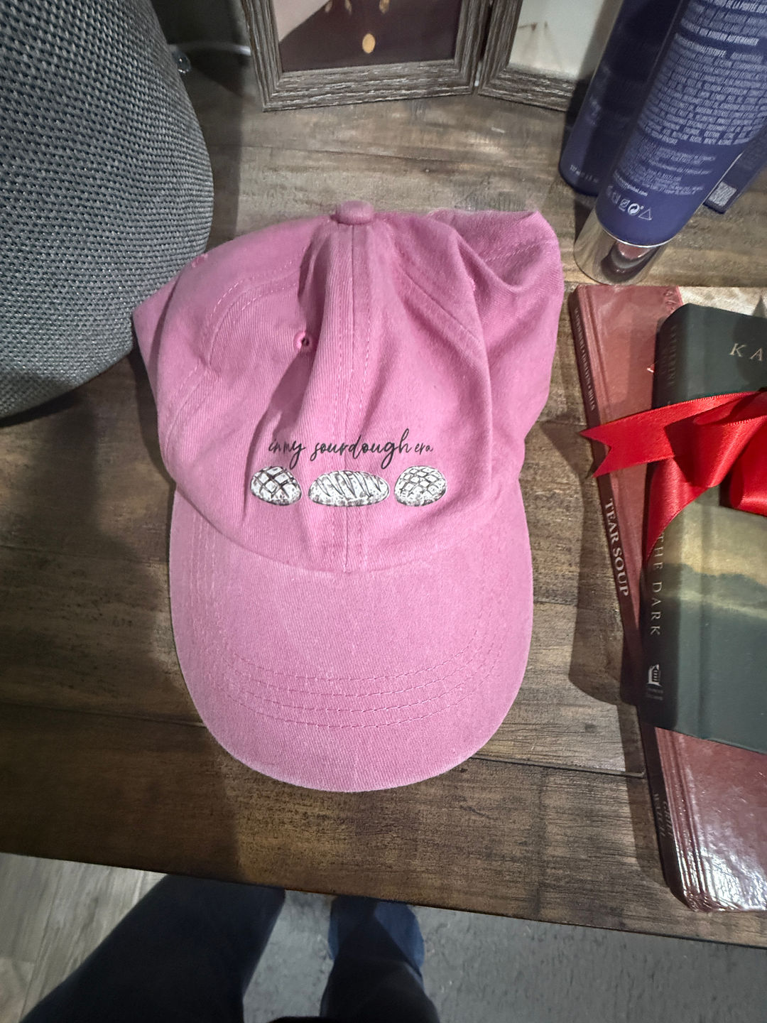 In My Sourdough Era Pink Baseball Cap