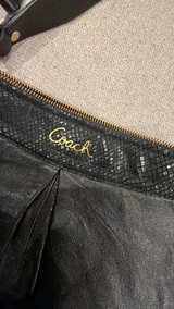 Coach Ashley Leather Snake Embossed Hobo Shoulder Bag - Image 2