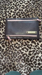 Juicy Couture Saffiano Double Zip Pouch Clutch - Image 1