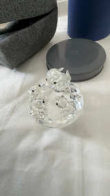 Swarovski Crystal Figurine - owl family  - Image 3