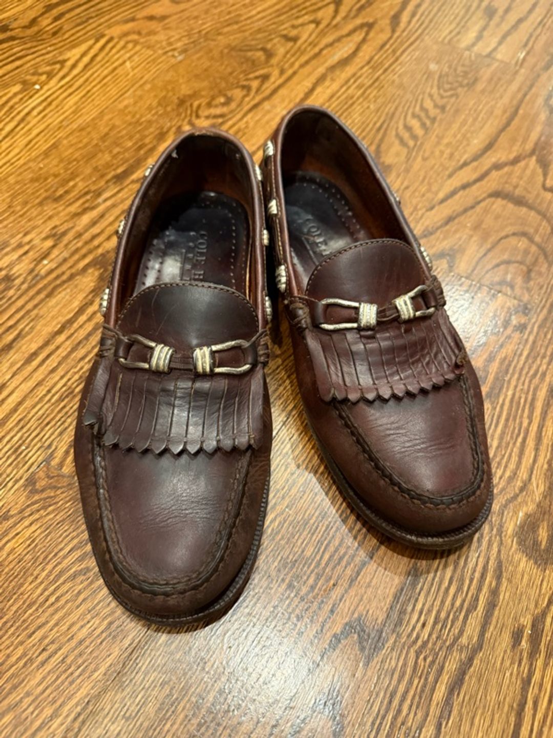 Cole haan leather loafers