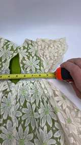 Girls Daisy Lace Flutter Sleeve Maxi Dress - Image 7