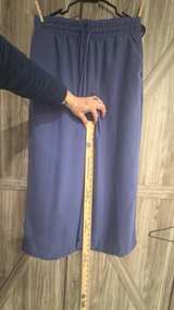 Zenana Linen Blend Elastic Waist Pants size XL Designer Boho - Image 5