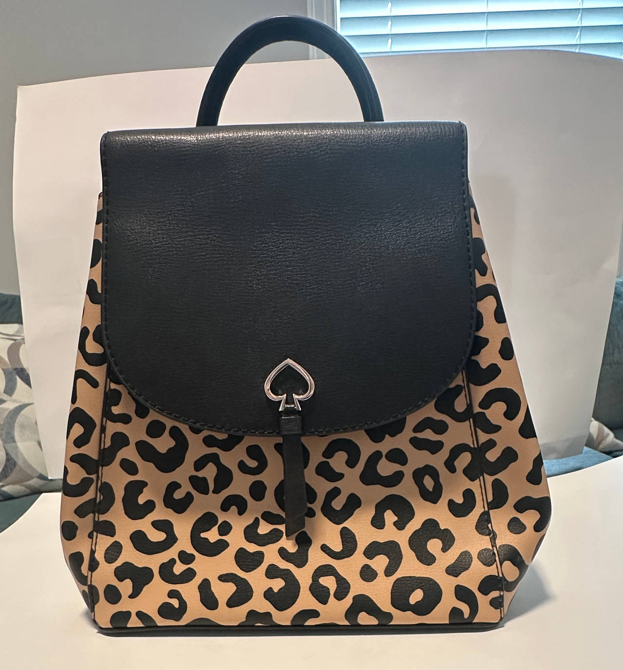 Kate Spade Nicola Leopard Print Backpack