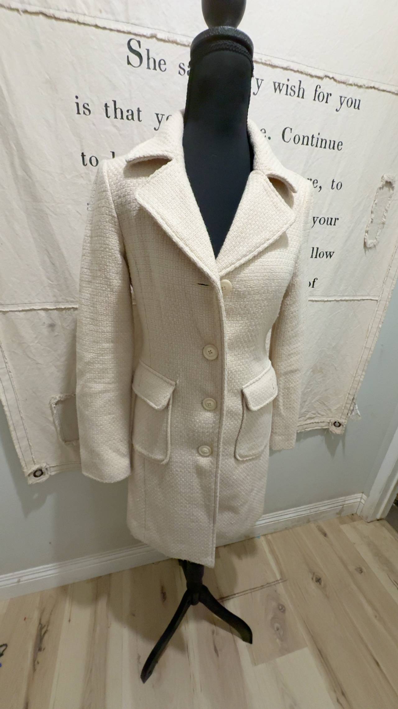 Vintage White Coat