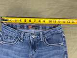 Levi’s 715 Girls Bootcut Jeans Size 12 Reg W28 L26 Thick Stitch Flap Pocket - Image 7
