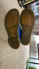 Dr. Martens 1460 Blue Leather Boots - Image 3