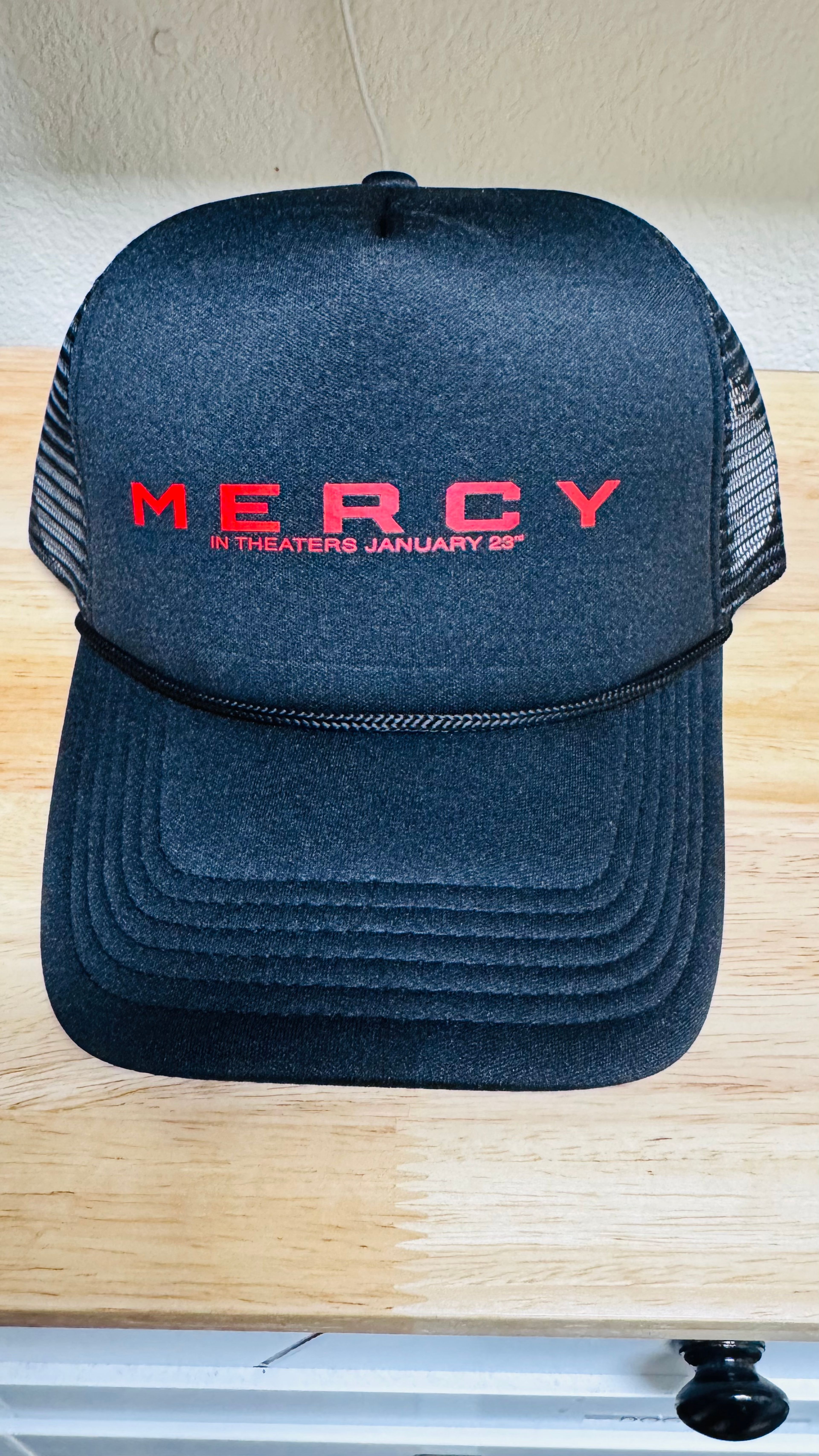 Mercy Movie Promotional Trucker Hat (New)