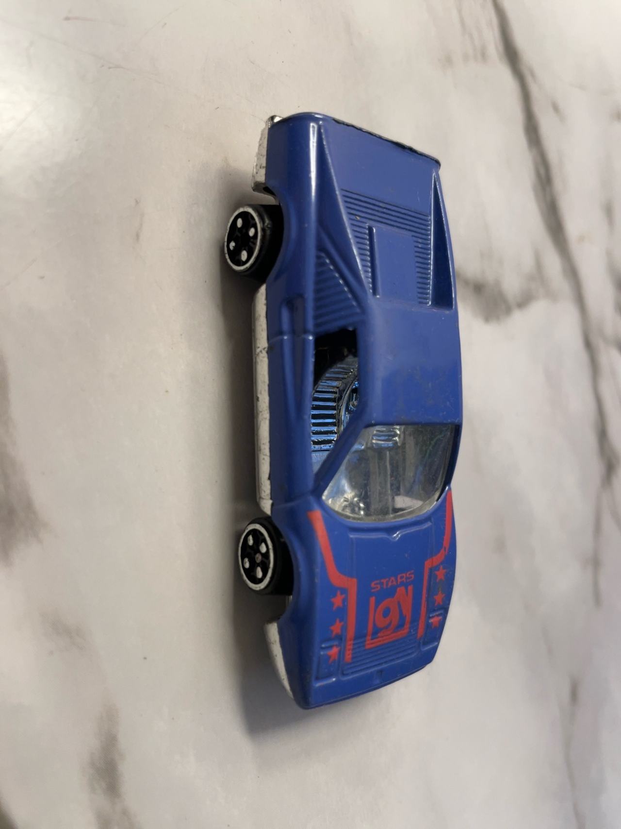 Hot Wheels Warpath Blue Diecast Car
