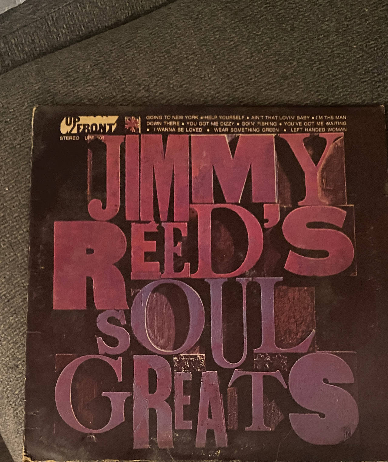 Jimmy Reed's Soul Greats Vinyl Record