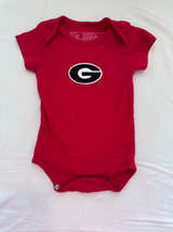 Georgia Bulldogs Infant Short Sleeve Bodysuit - Image 1