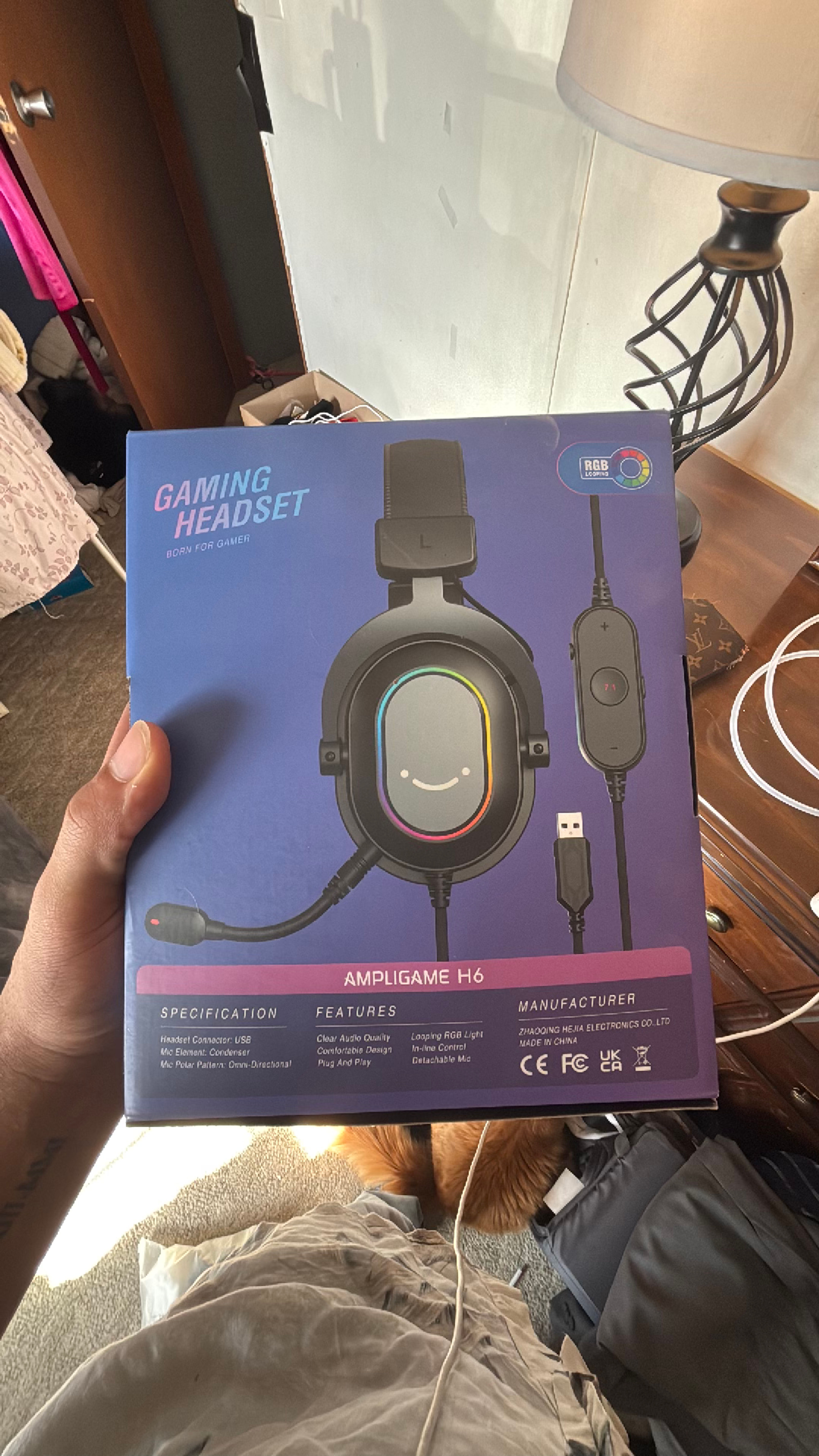 FIFINE Ampligame H6 RGB Gaming Headset - Image 2