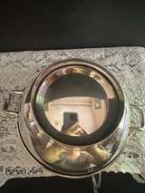 Vintage Silver Plated Footed Serving Bowl with Handles - Image 3