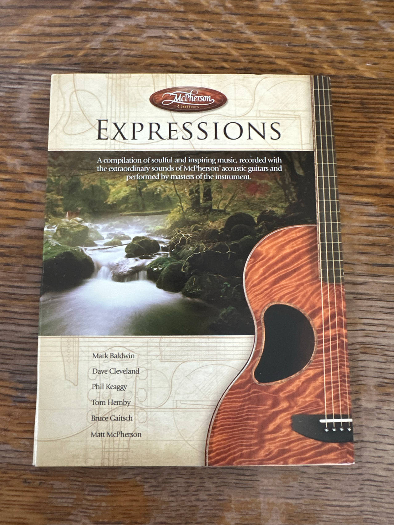 McPherson Guitars Expressions Compilation CD