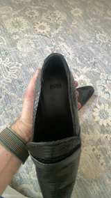 HUGO BOSS Men’s Loafer Slip-On Shoes – Black Croc Embossed Leather – US 8 - Image 8
