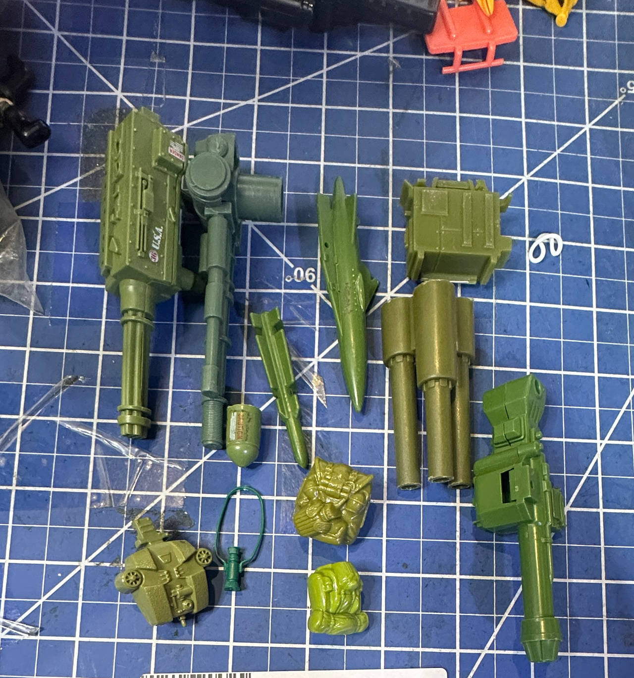Vintage G.I. Joe Action Figure and Vehicle Accessories. 103