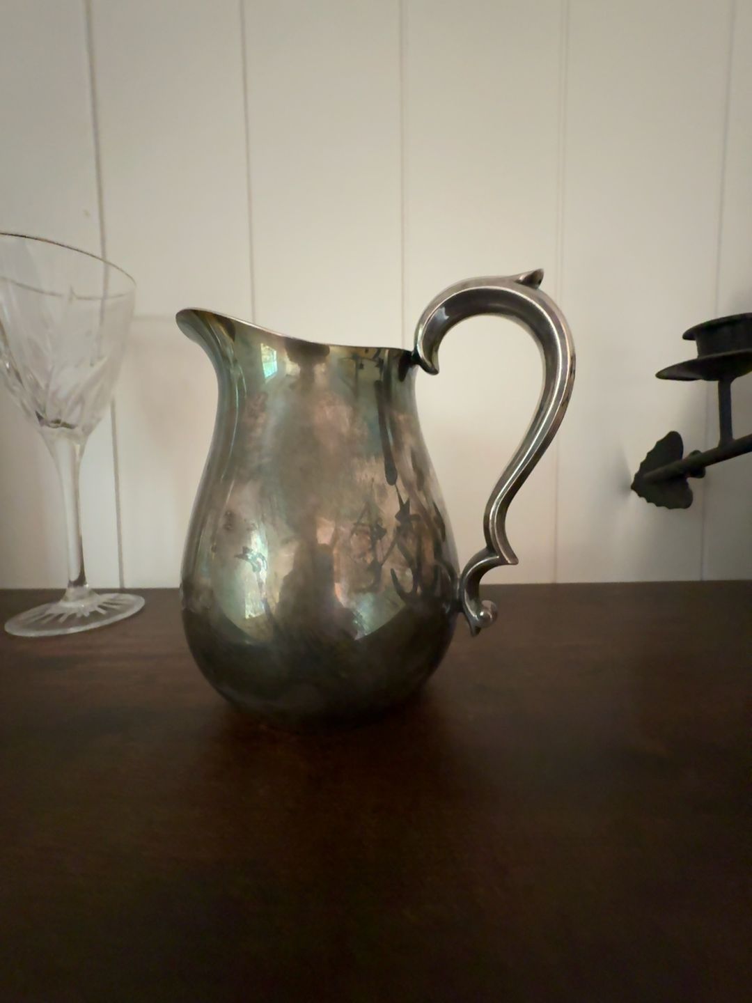 Reed & Barton #968 Silver Plated Water Pitcher