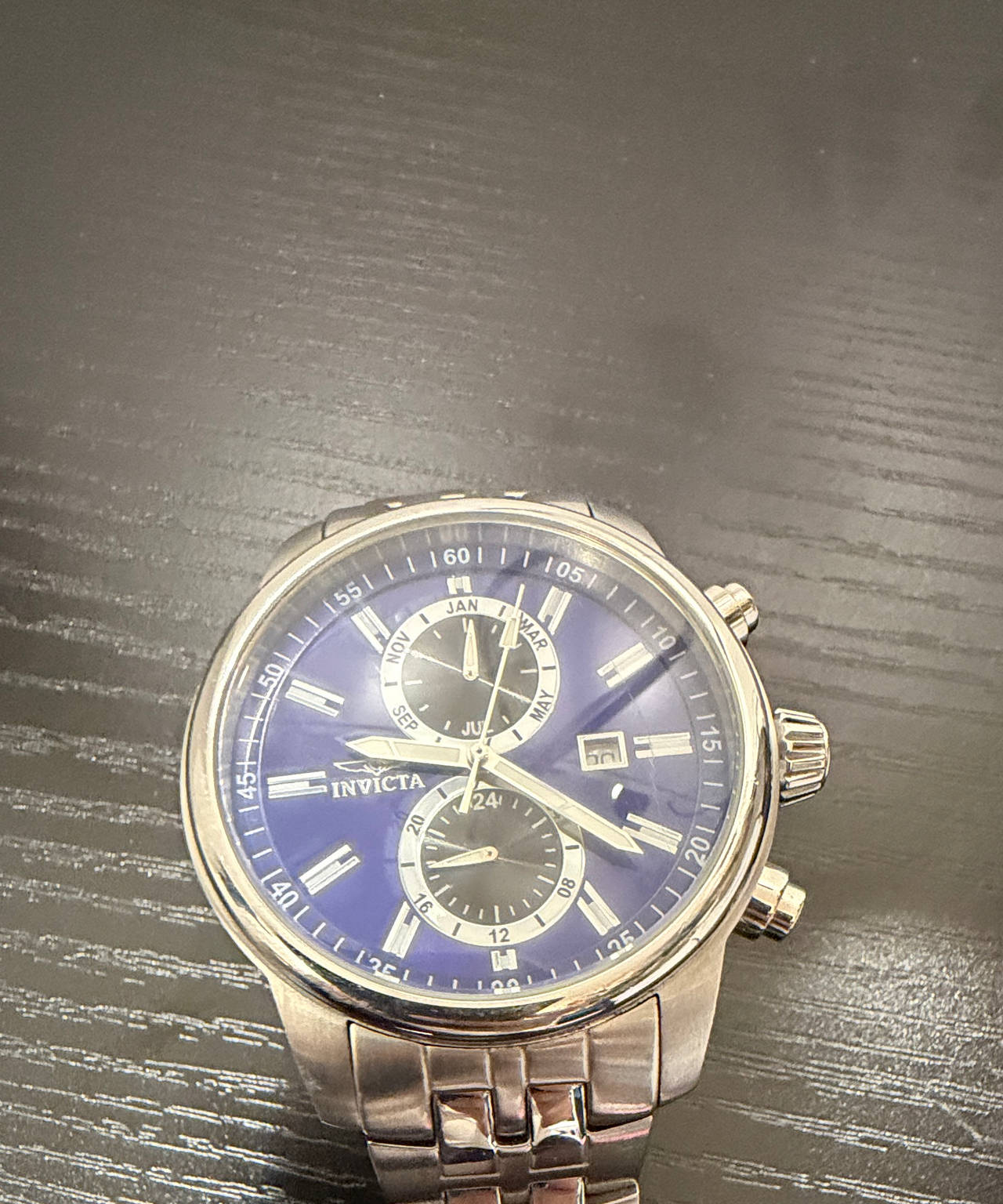 Invicta Specialty Multi-Function Stainless Steel Watch