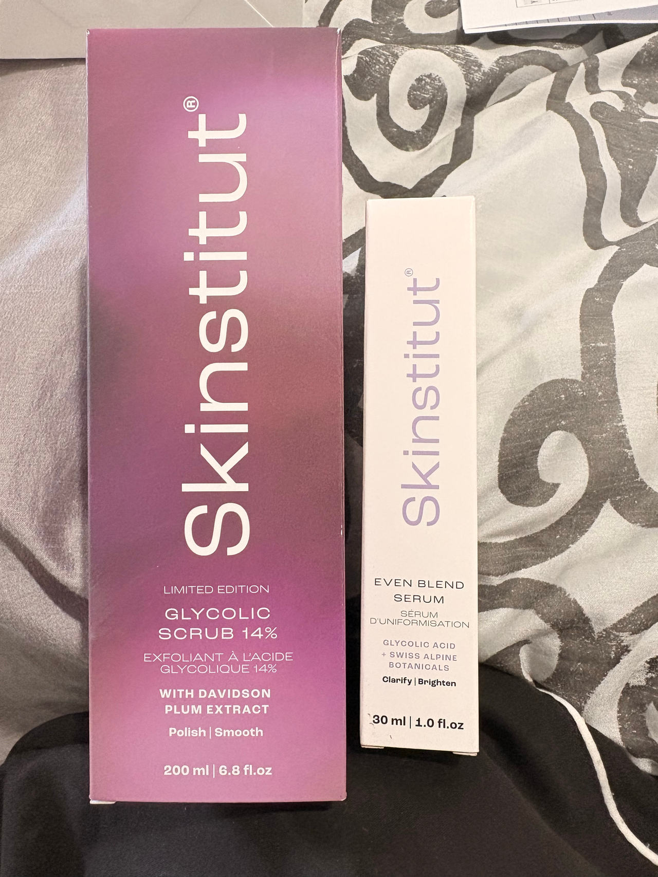 Skinstitut Glycolic Scrub 14% & Even Blend Serum