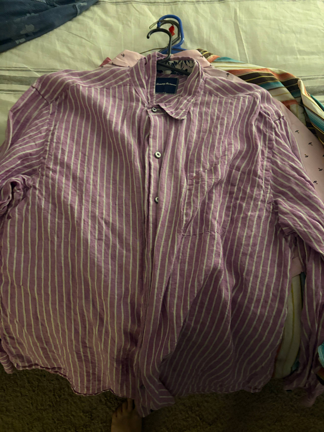Tommy Bahama Striped Long Sleeve Shirt