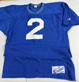 Vintage Champion Jai Alai Team Jersey Blue #2 / #29 Size L Game Used Style - Image 3