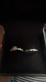 Diamond Engagement and Wedding Ring Set - Image 2