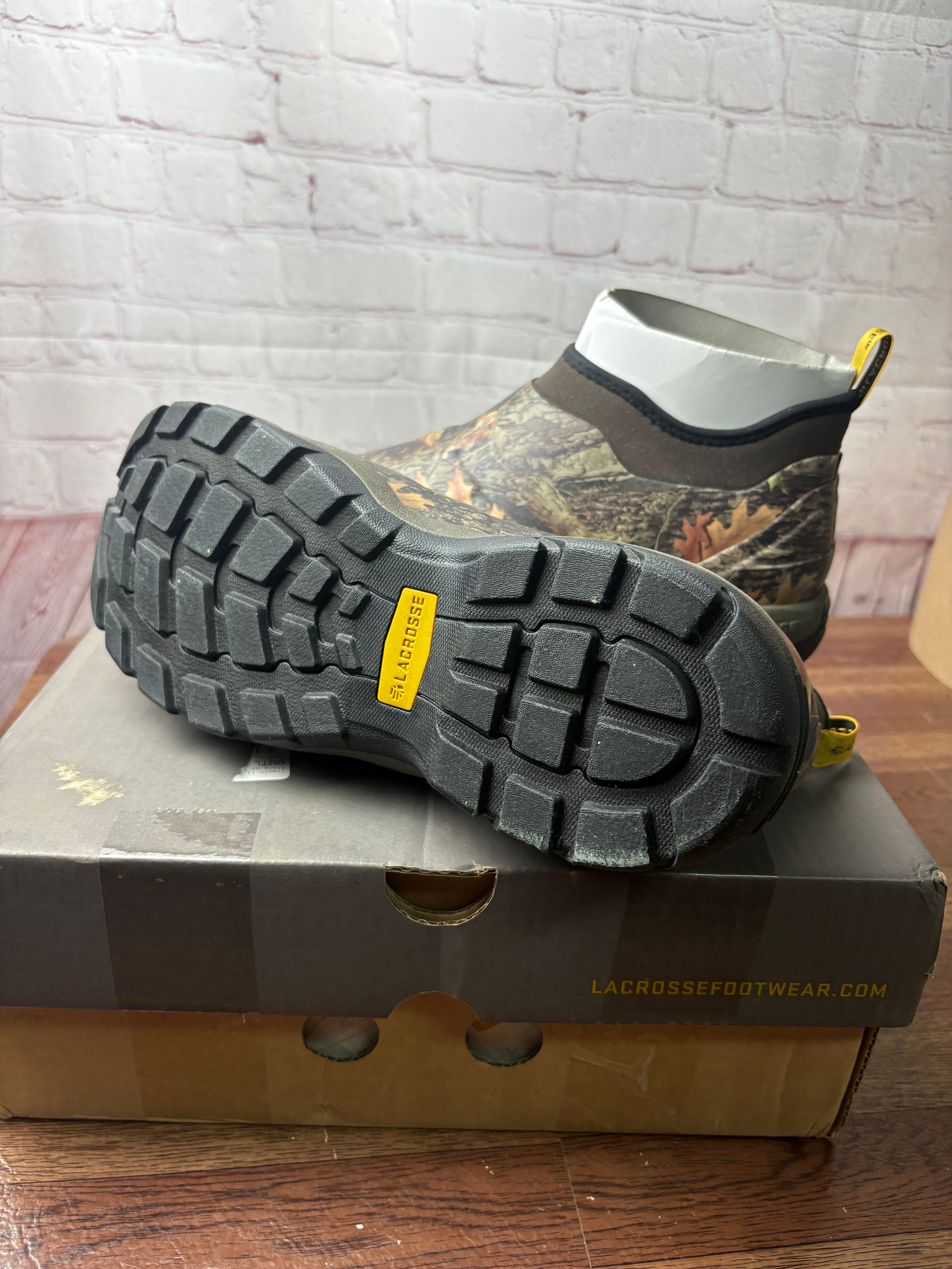 LaCrosse Alpha Muddy Mossy Oak Break-Up Country Ankle Boot size 11 - Image 5