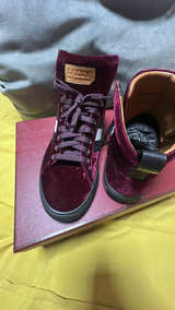 BALLY Velvet High-Top Sneakers - Image 2