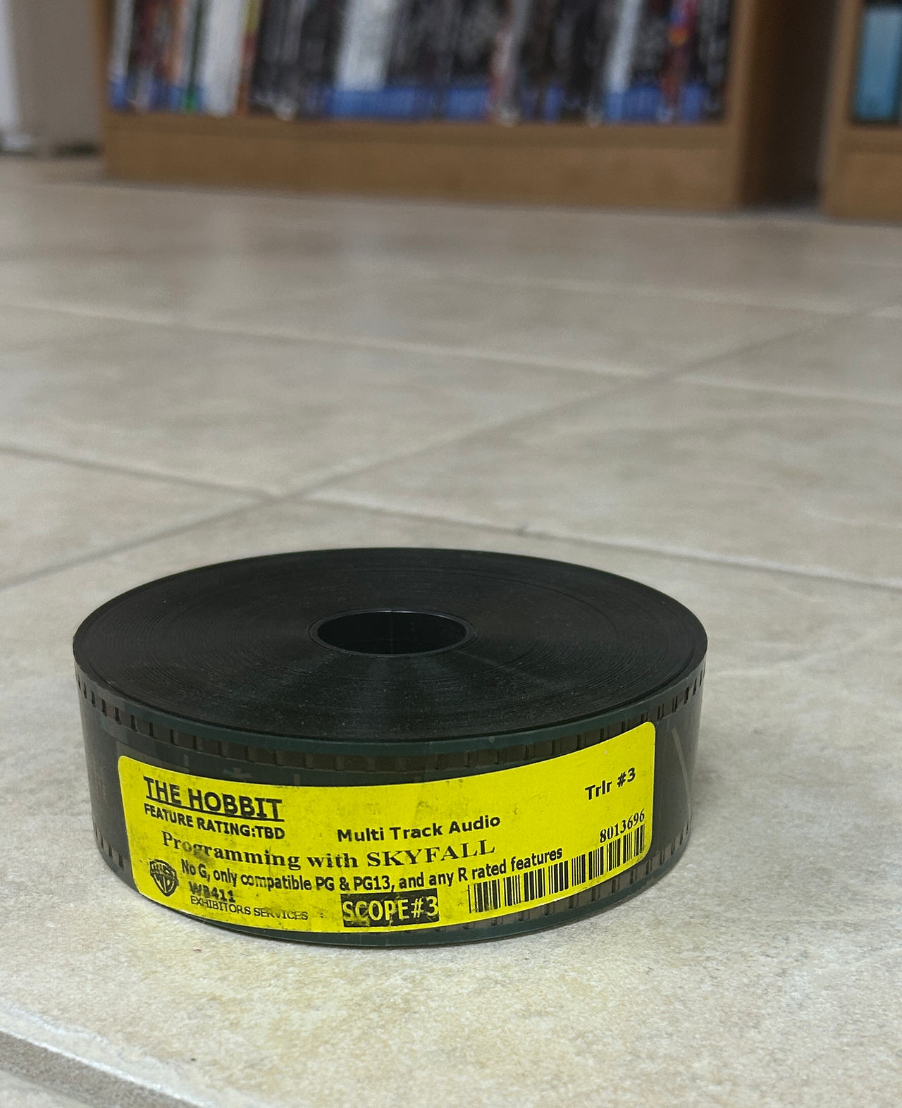 The Hobbit 35mm Film Trailer Reel