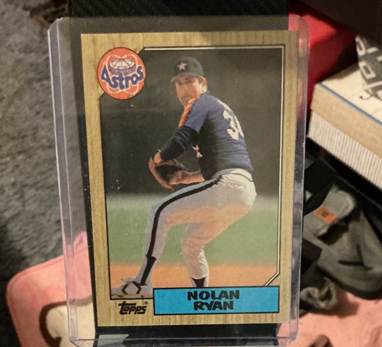 1987 Topps Nolan Ryan #757 Baseball Card