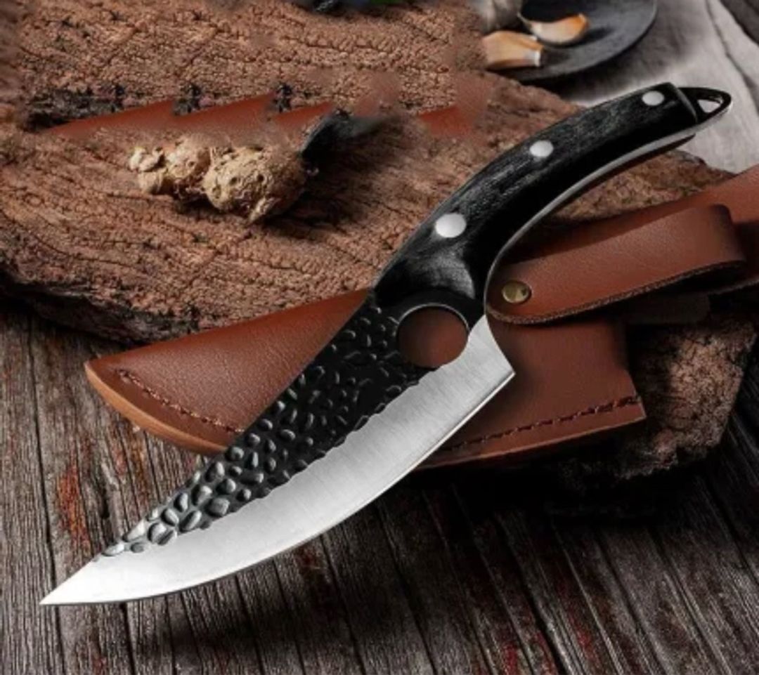 Huusk Viking Boning Knife Black 6-inch