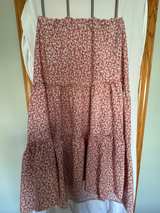 2XL SHEIN Auburn Floral Skirt - Image 7