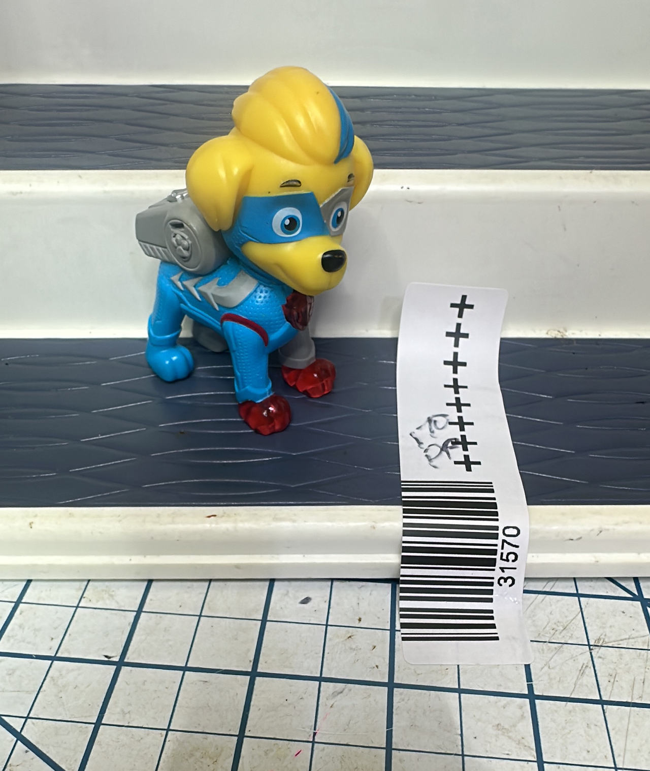 PAW Patrol Mighty Pups Super PAWs TUCK light up action Figure - tested/ working
