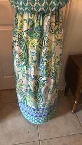 Newberry Custom Strapless Paisley Maxi Dress - Image 3