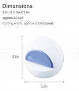 Electric Letter Opener, LO85B Blue Letter openers Envelope, Envelope Opener - Image 2