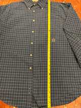 Tommy Hilfiger Men's Blue Plaid Shirt - Image 5