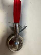 Browne-Halco Red Handle Ice Cream Scoop #24 - Image 2