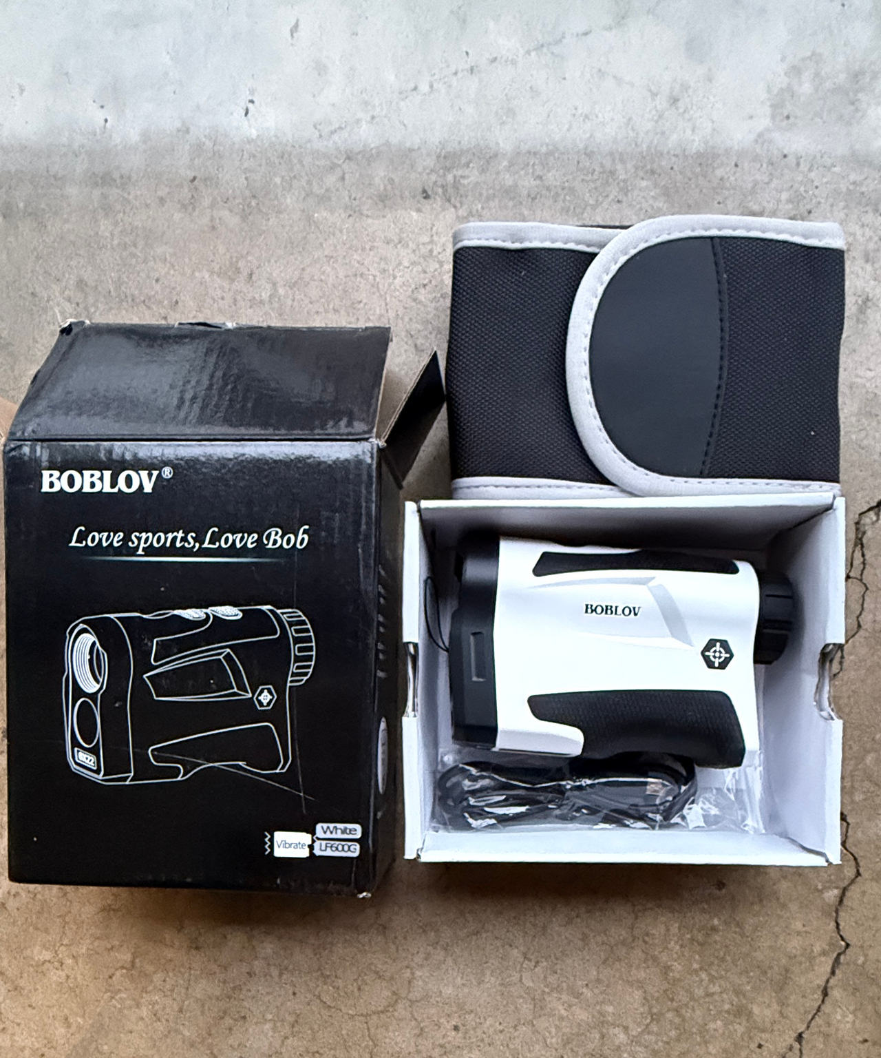 BOBLOV LF600G Golf Rangefinder with Slope