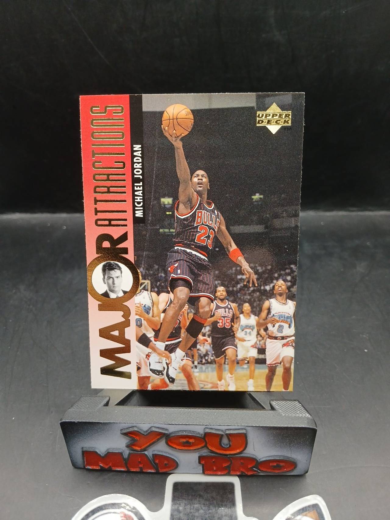 Michael Jordan 1995-96 Upper Deck Major Attractions #MA1